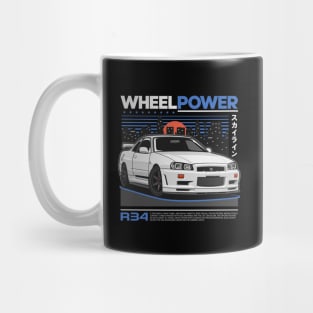 Skyline GTR R34 Mug